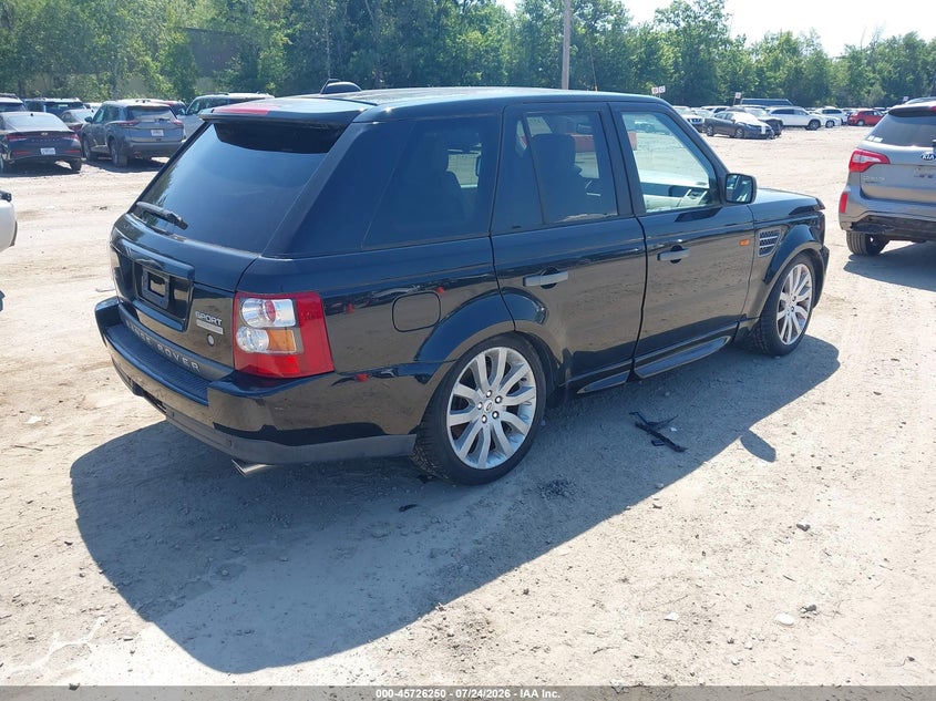 2008 LAND ROVER RANGE ROVER SPORT auction photo 4