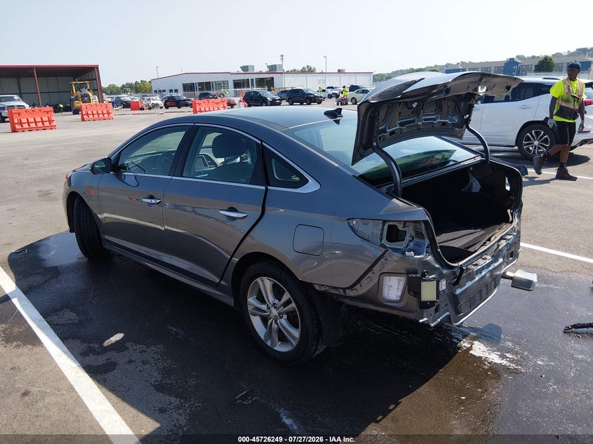 Vin: 5npe34af1jh724386, lot: 46224949, hyundai sonata limited 20183