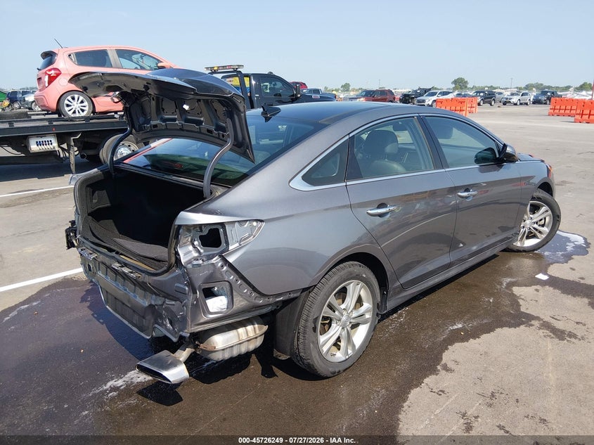 Vin: 5npe34af1jh724386, lot: 46224949, hyundai sonata limited 20184