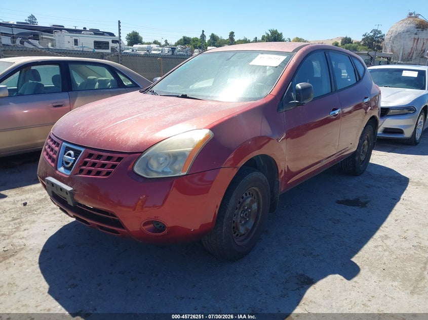 Vin: jn8as5mv5aw113124, lot: 46224950, nissan rogue s 20102