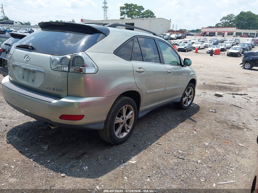 2007 LEXUS RX 400H auction photo 4