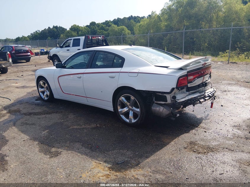 Vin: 2c3cdxhg5ch244601, lot: 46224954, dodge charger sxt 20123