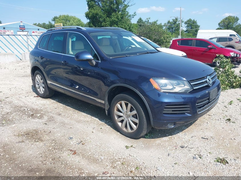 Vin: wvgfk9bp9cd000543, lot: 46224962, volkswagen touareg tdi sport 2012 img_1
