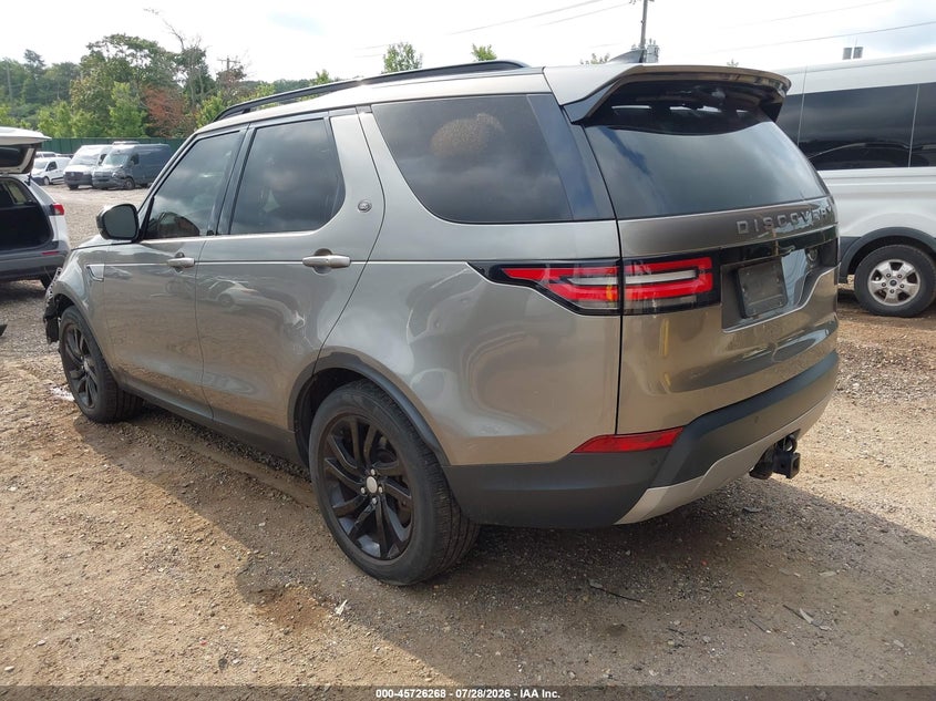 Vin: salrr2rv9ja053663, lot: 46224967, land rover discovery hse 20183
