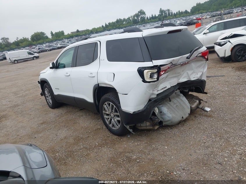 Vin: 1gkknsls4hz287454, lot: 46224971, gmc acadia sle-2 20173