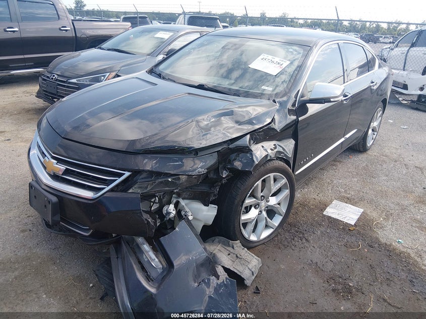 Vin: 2g1145s39h9161051, lot: 46224983, chevrolet impala 2lz 20172