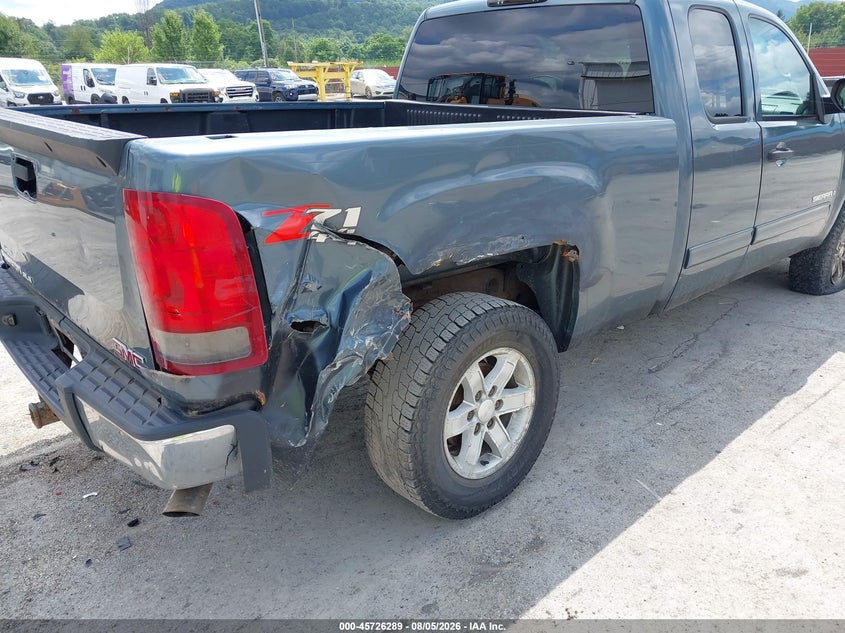 GMC SIERRA 1500 2008 VIN 2GTEK19J981284066
