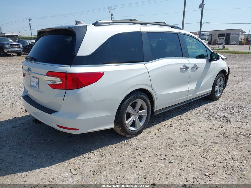 Vin: 5fnrl6h76lb068148, lot: 46224989, honda odyssey ex-l/ex-l w/navi   res 20204