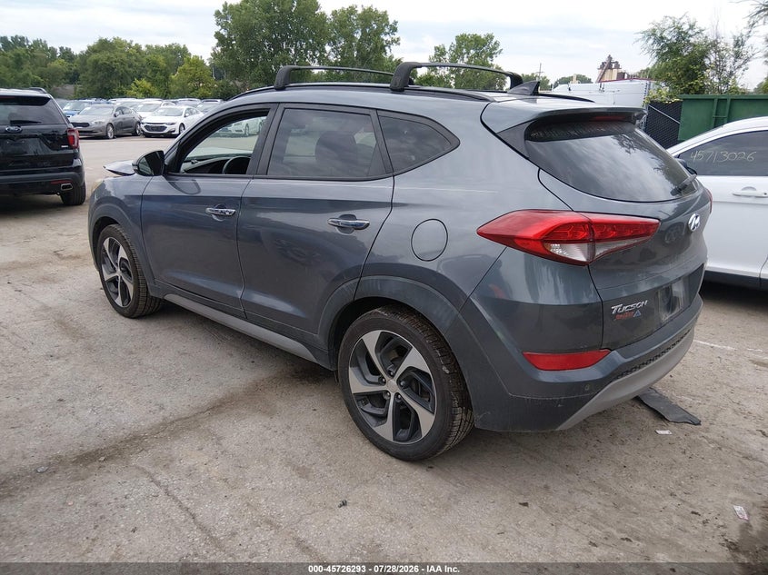 Vin: km8j33a21hu330257, lot: 46224992, hyundai tucson limited 20173
