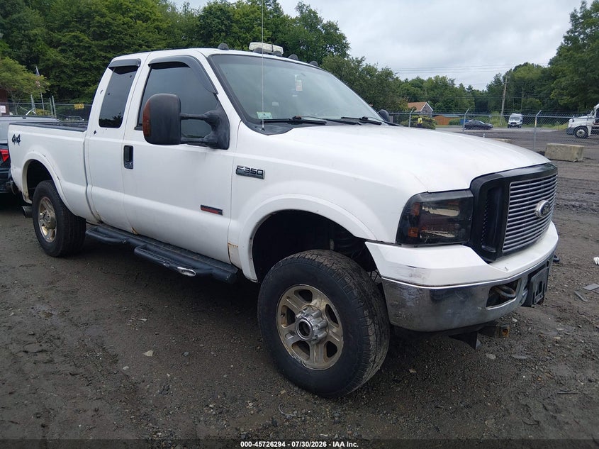 2005 Ford F-350 Lariat/Xl/Xlt, Левый зад, IAAI, VIN 1FTWX31P05EA53651