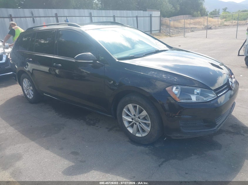 2017 VOLKSWAGEN GOLF SPORTWAGEN auction photo 1