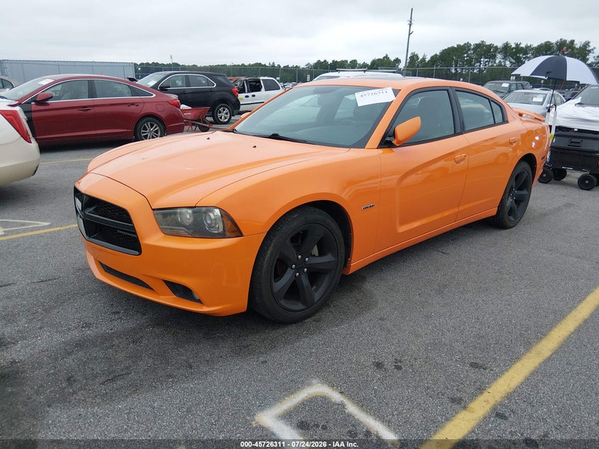Vin: 2c3cdxct1eh286335, lot: 46225010, dodge charger r/t plus 20142