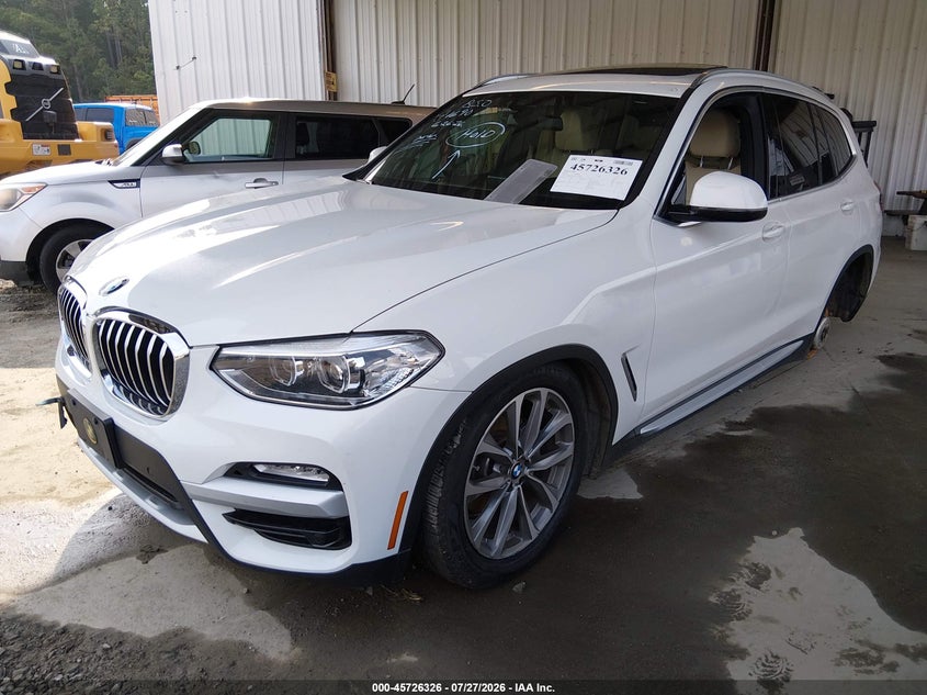 Vin: 5uxtr7c50klf31690, lot: 46225025, bmw x3 sdrive30i 20192