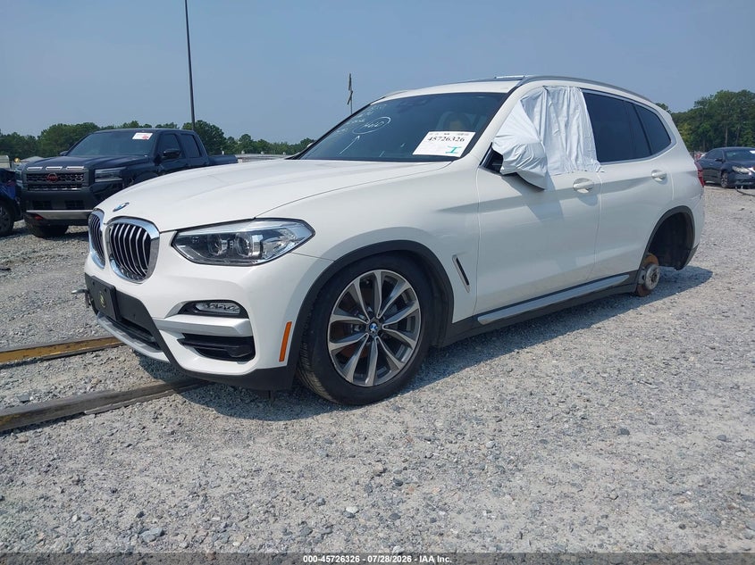 Vin: 5uxtr7c50klf31690, lot: 46225025, bmw x3 sdrive30i 20192