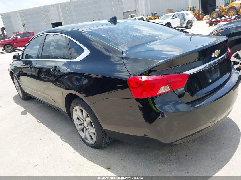 Vin: 2g1105s35h9111243, lot: 46225039, chevrolet impala 1lt 20173