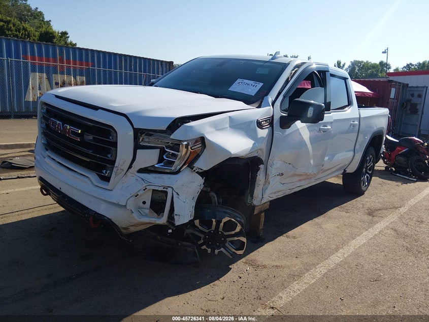 Vin: 1gtp9eed1kz142532, lot: 46225040, gmc sierra 1500 at4 20192