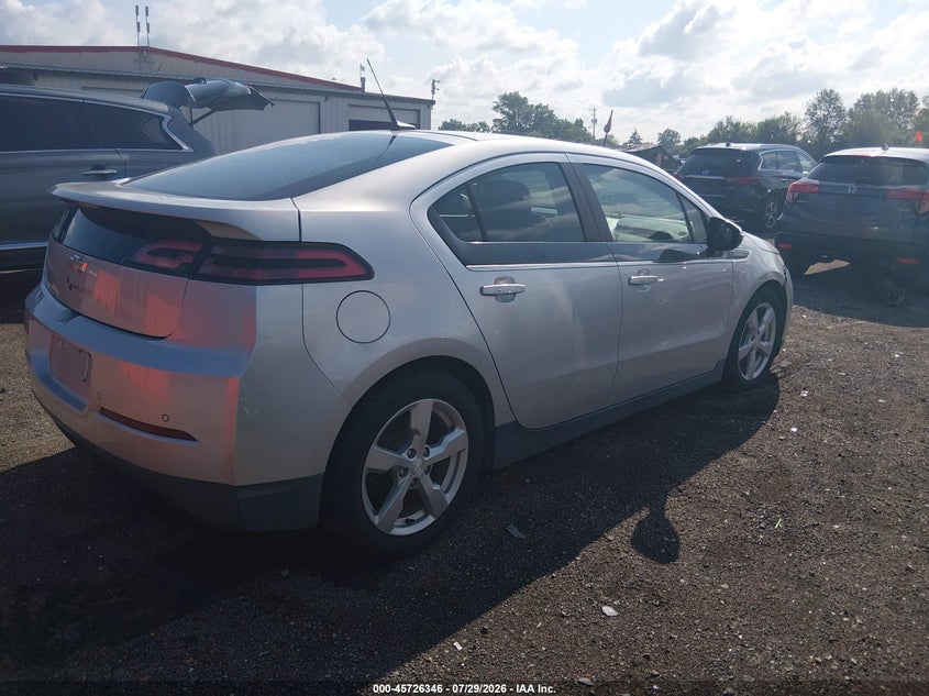 Vin: 1g1rb6e47du103410, lot: 46225045, chevrolet volt 20134