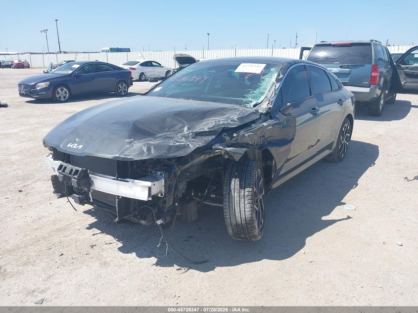 Vin: knag34j73s5269833, lot: 46225046, kia k5 ex 20252