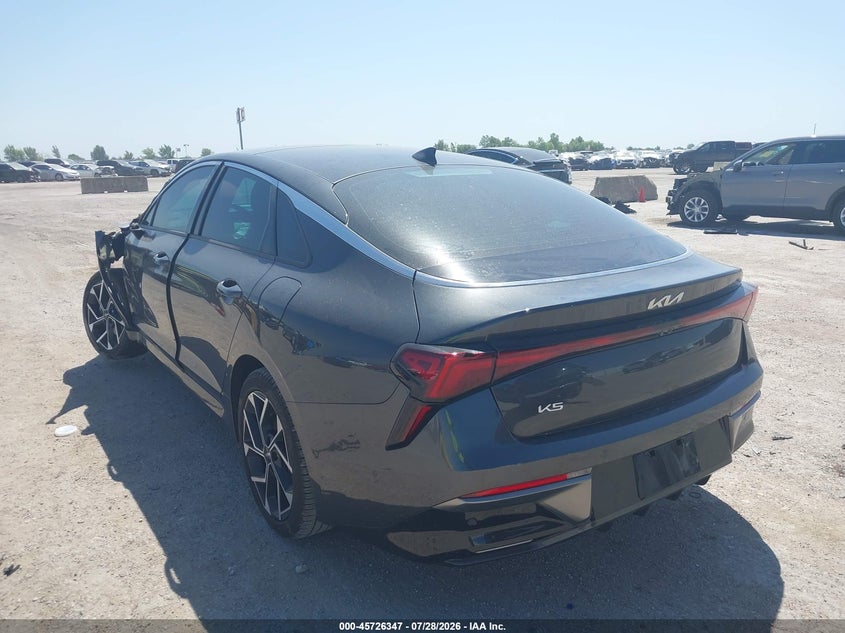 Vin: knag34j73s5269833, lot: 46225046, kia k5 ex 20253