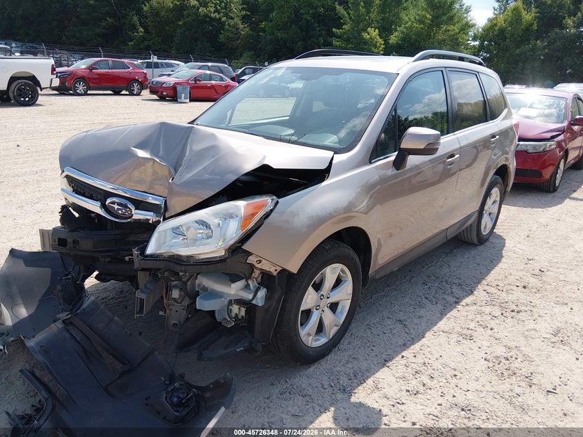 Vin: jf2sjapc0eh546559, lot: 46225047, subaru forester 2.5i touring 20142