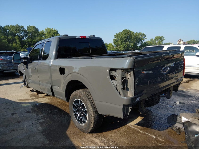 Vin: 1ftfx1e89mkd62428, lot: 46225057, ford f-150 lariat 20213
