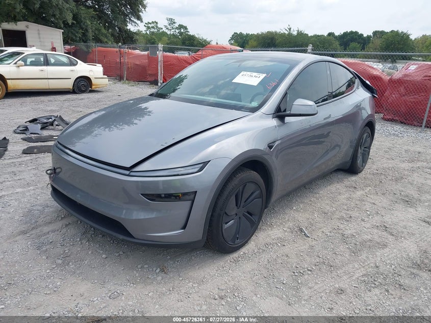 2026 Tesla Model Y, Удар сзади, IAAI, VIN 7SAYGDEDXTF539283 — фото 2