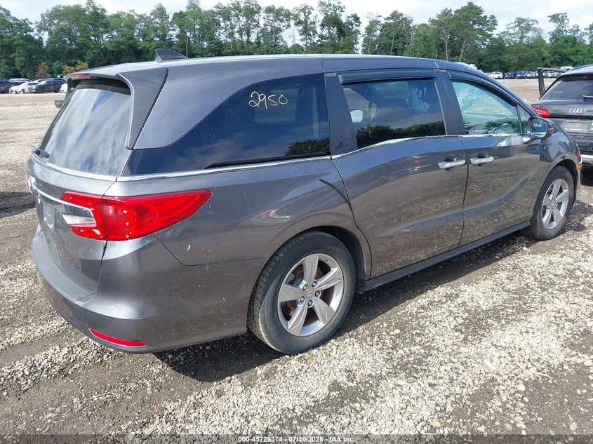 Vin: 5fnrl6h77kb005865, lot: 46225073, honda odyssey ex-l 20194