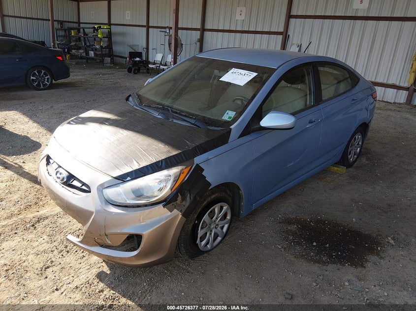 Vin: kmhct4ae9cu179217, lot: 46225076, hyundai accent gls 20122