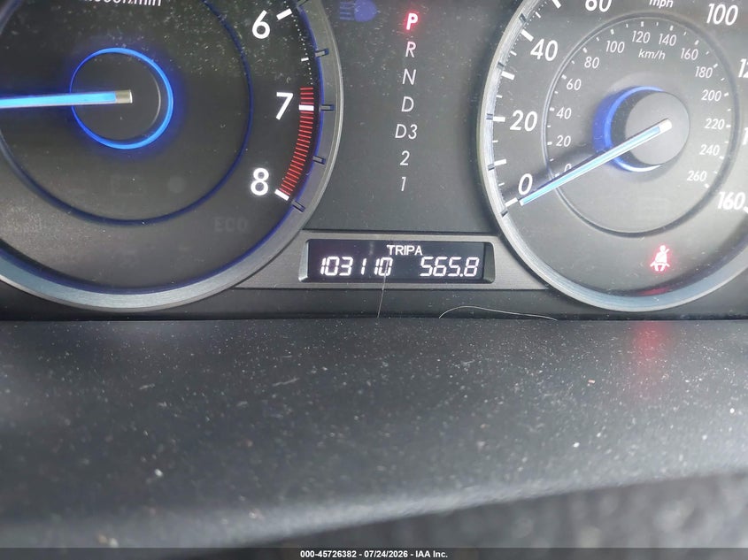 2012 HONDA CROSSTOUR auction photo 7