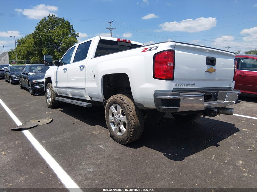 Vin: 1gc1kweyxjf163642, lot: 46225088, chevrolet silverado 2500hd ltz 20183