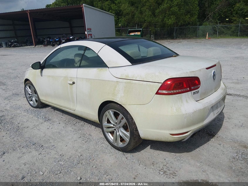 Vin: wvwfw8ah8ev006134, lot: 46225109, volkswagen eos executive 20143