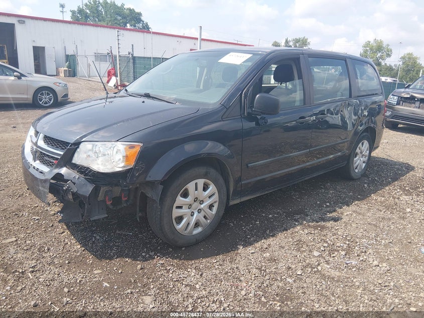 Vin: 2c4rdgbg9er404796, lot: 46225136, dodge grand caravan american value pkg 20142