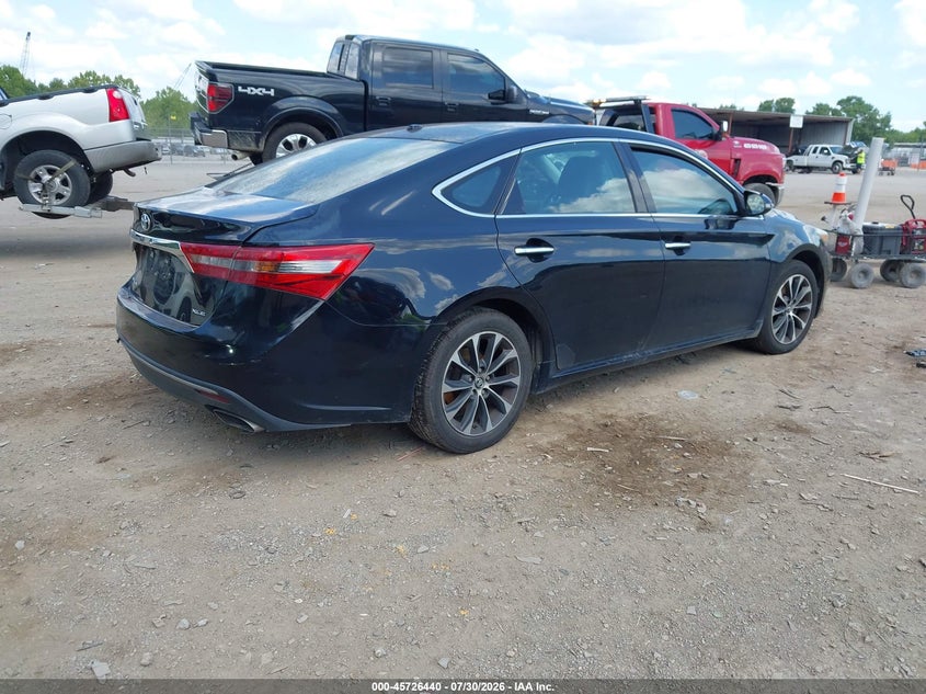 Vin: 4t1bk1eb8gu201114, lot: 46225139, toyota avalon xle 20164