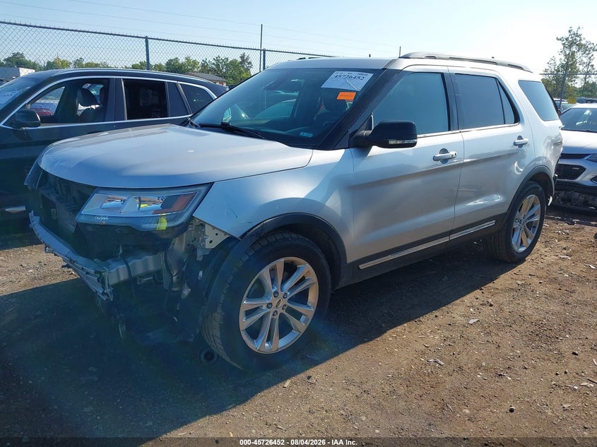 Vin: 1fm5k8d80jga53428, lot: 46225151, ford explorer xlt 20182