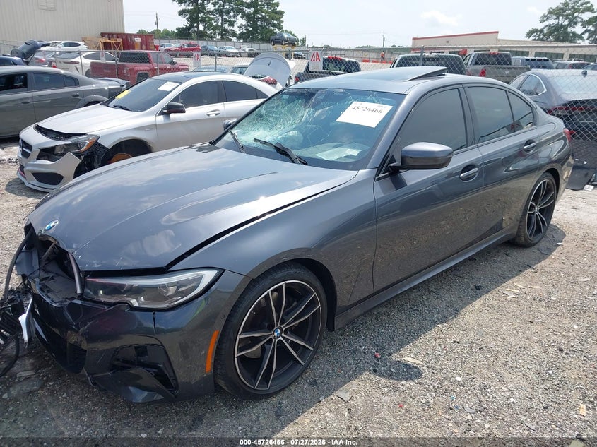 Vin: 3mw5r1j04m8c06379, lot: 46225165, bmw 330i 20212
