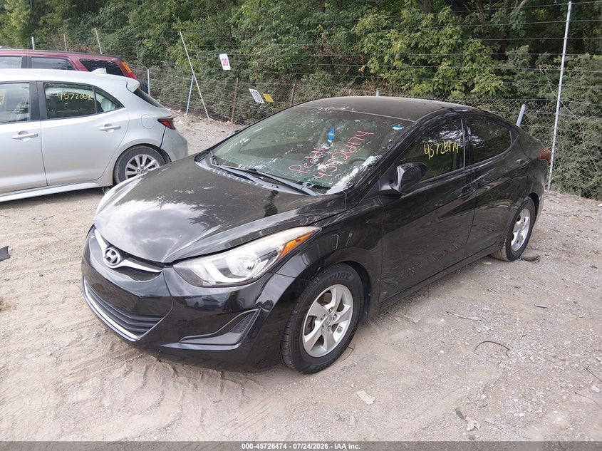 2015 HYUNDAI ELANTRA auction photo 2