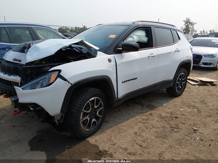Vin: 3c4njddn6st520919, lot: 46225177, jeep compass trailhawk 4x4 20252
