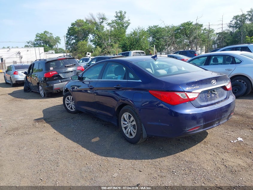 2012 HYUNDAI SONATA auction photo 3