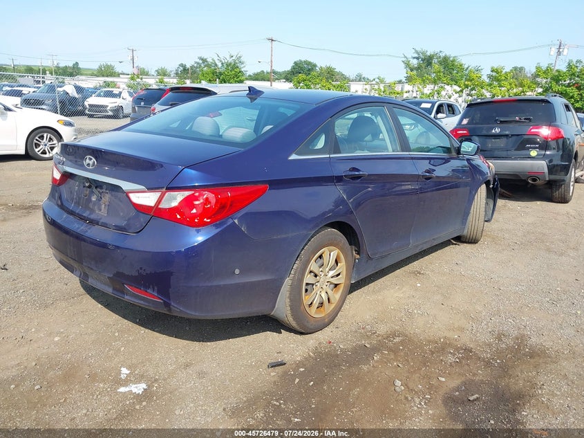 2012 HYUNDAI SONATA auction photo 4