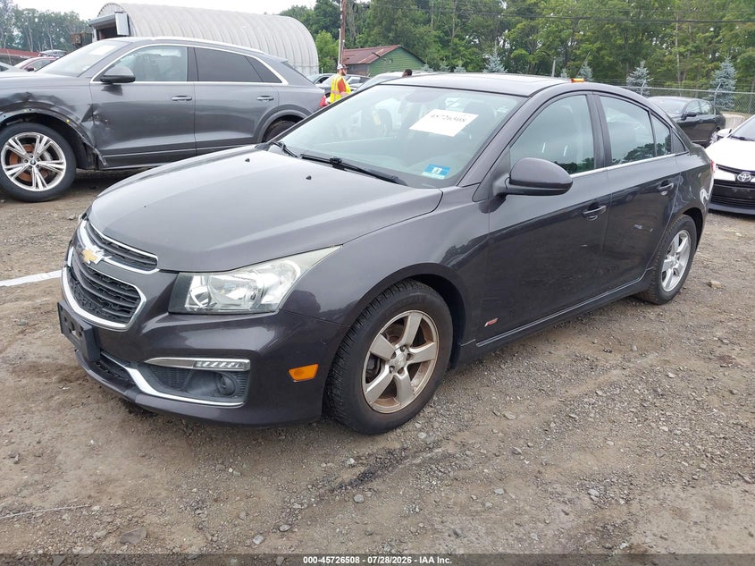Vin: 1g1pe5sb7g7219401, lot: 46225208, chevrolet cruze limited 1lt auto 20162