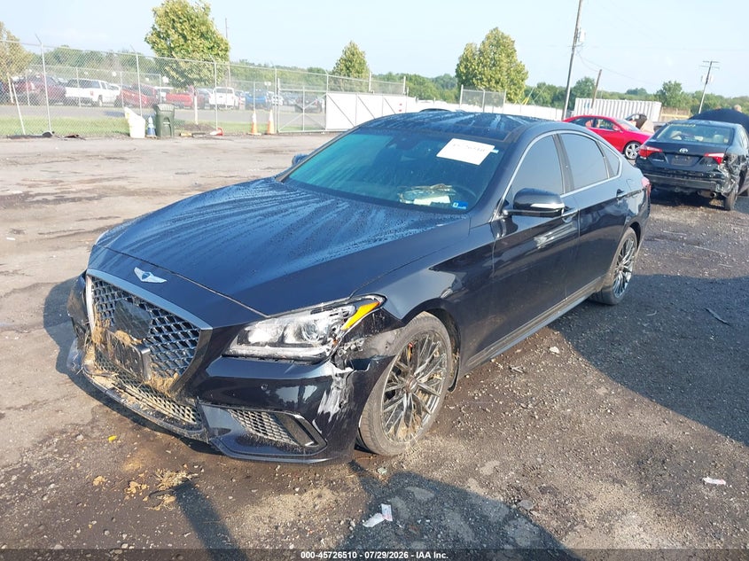 Vin: kmtfn4je3lu337760, lot: 46225209, genesis g80 3.8 rwd 20202