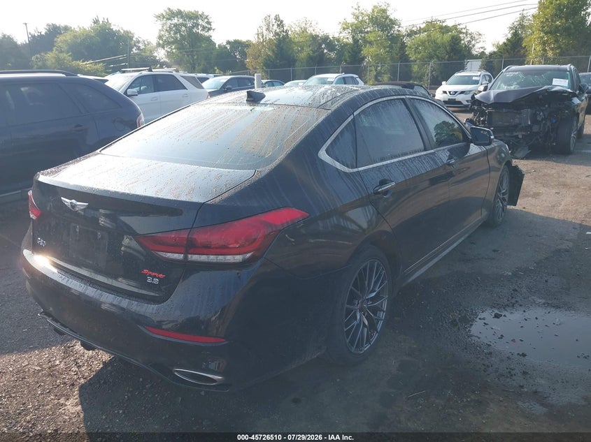 Vin: kmtfn4je3lu337760, lot: 46225209, genesis g80 3.8 rwd 20204