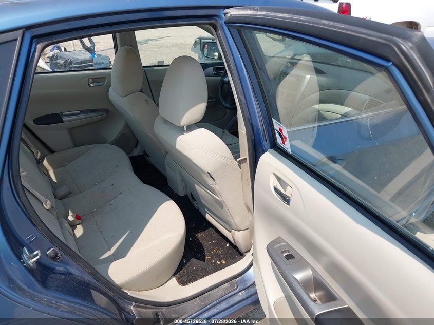2010 SUBARU IMPREZA auction photo 8