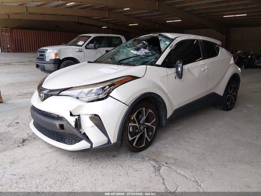 Vin: jtnkhmbxxm1097996, lot: 46225244, toyota c-hr xle 20212