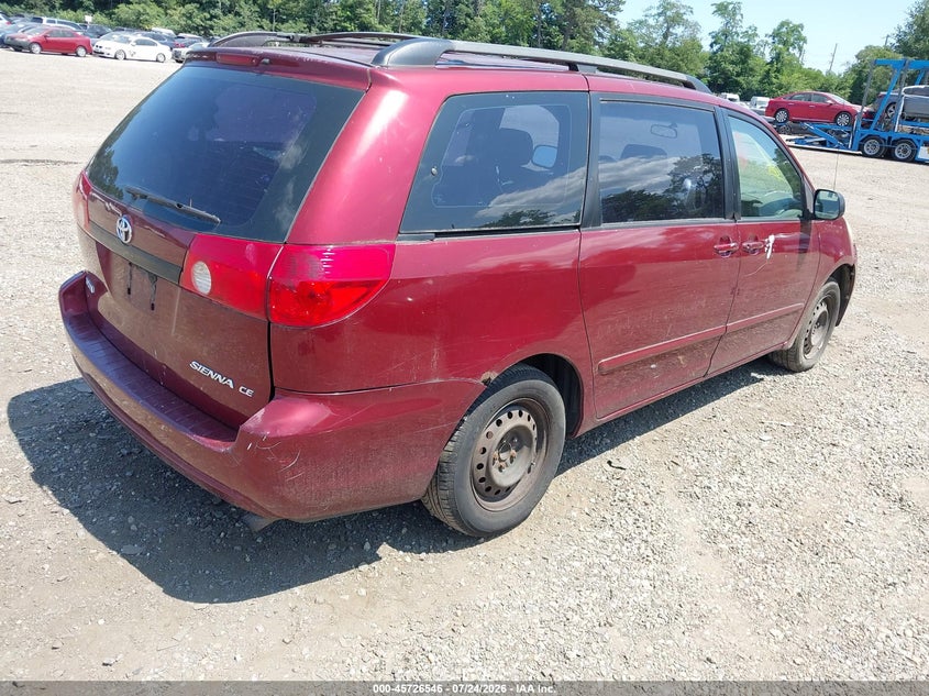 2006 TOYOTA SIENNA auction photo 4