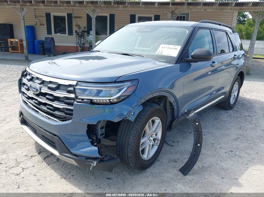 Vin: 1fmuk7dh9sgc37130, lot: 46225297, ford explorer active 20252