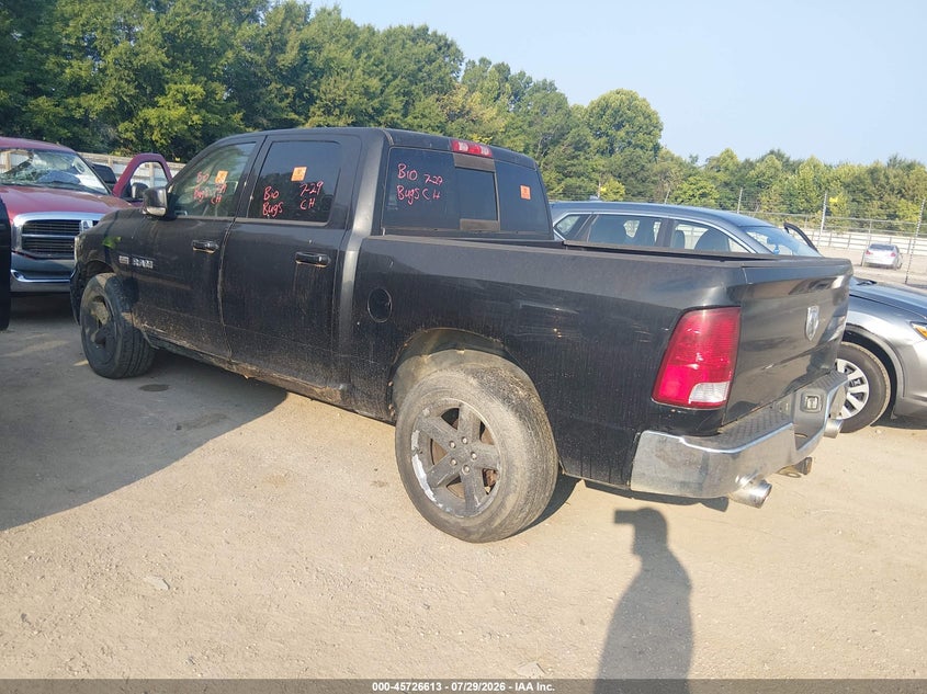 Vin: 1d7rv1ct1as165765, lot: 46225312, dodge ram 1500 slt/sport/trx 20103