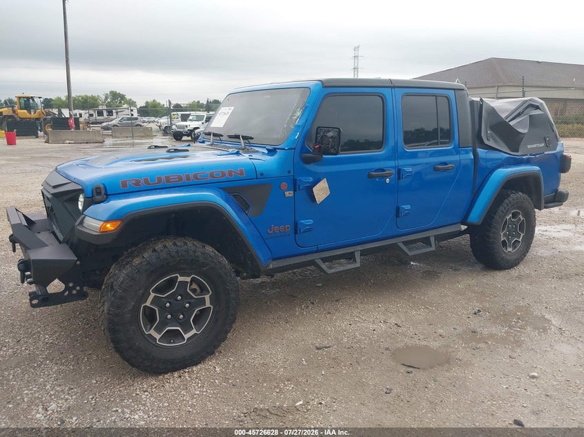 Vin: 1c6jjtbm6pl586884, lot: 46225327, jeep gladiator rubicon farout 4x4 20232