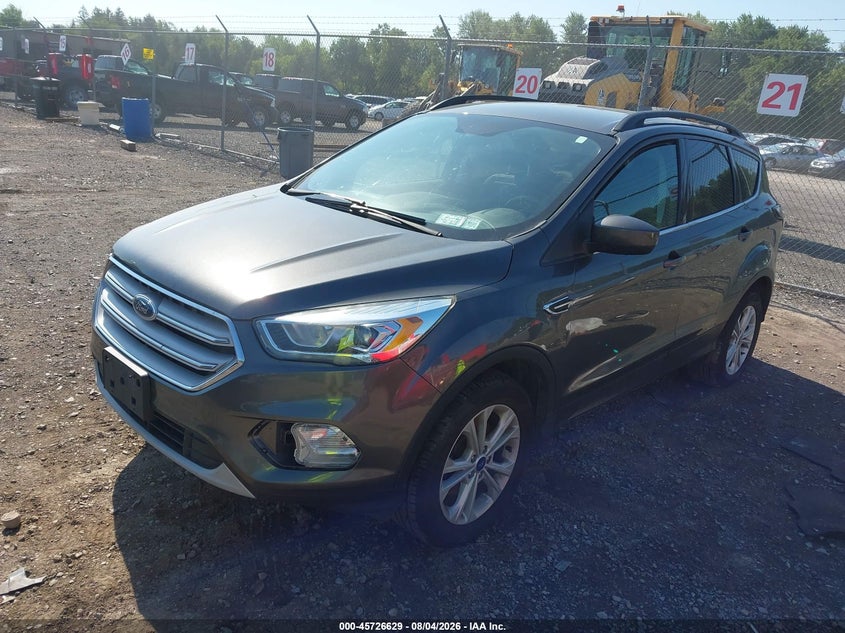Vin: 1fmcu9hd6jua88197, lot: 46225328, ford escape sel 20182