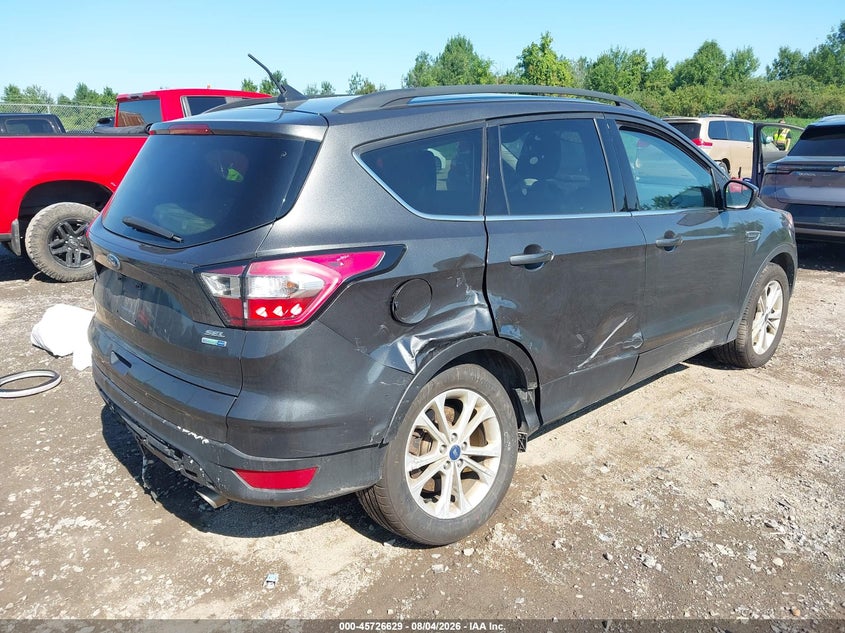 Vin: 1fmcu9hd6jua88197, lot: 46225328, ford escape sel 20184